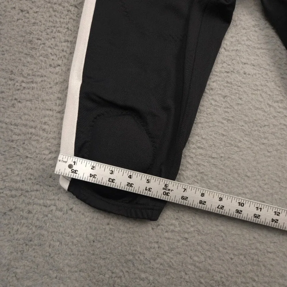 Nike Football Pants Mens XL Black White Padded Game Day Belted Athletic